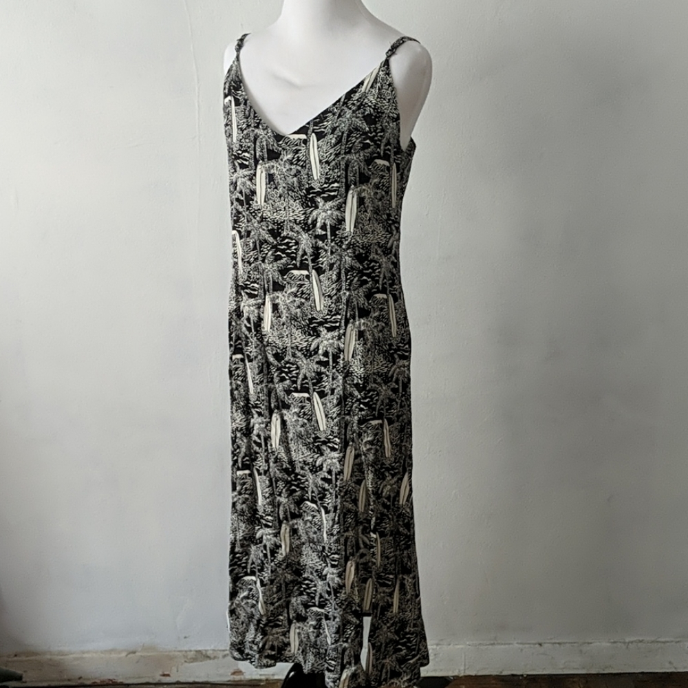 Reformation Crimini slip dress with thigh slit